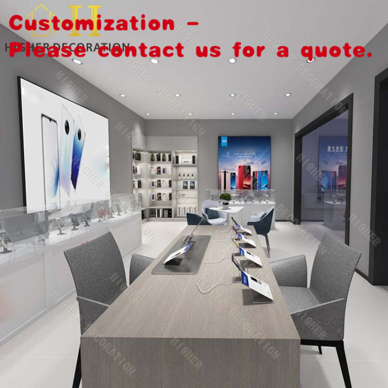Electronics Repair Store - personalizzato. Espositori elettronici Vetrina per showroom